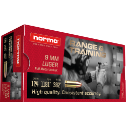 Norma náboje 9mm LUGER