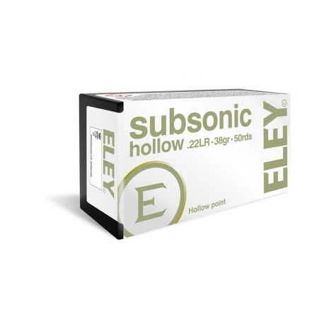 ELEY Subsonic Hollow 22 LR
